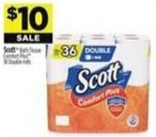 Dollar General Scott Bath Tissue offer