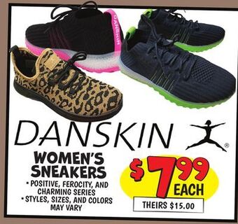 Ollie's Danskin women's sneakers offer