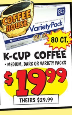Ollie's K-cup coffee offer