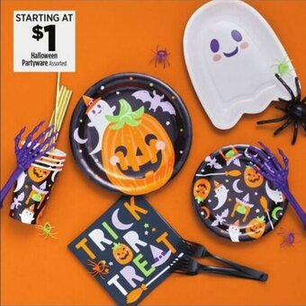 Dollar General Halloween Partyware Assorted offer