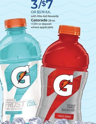 Rite Aid Gatorade offer