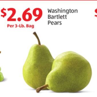 Aldi Washington bartlett pears offer