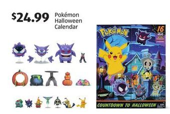 Aldi Pokémon halloween calendar offer