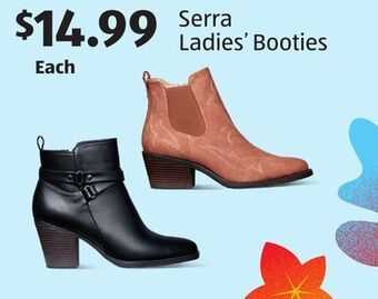 Aldi Serra ladies' booties offer