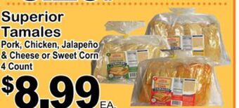 Superior Grocers Superior tamales offer