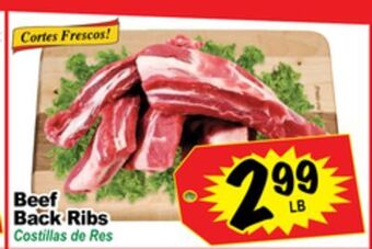 Superior Grocers Beef back ribs offer
