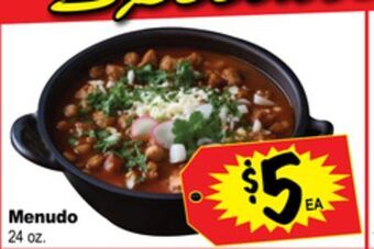 Superior Grocers Menudo offer