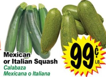 Superior Grocers Mexican or italian squash offer