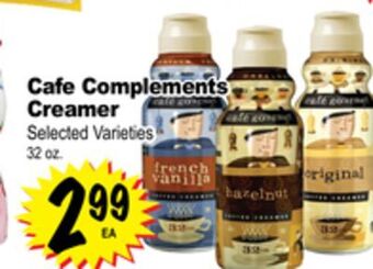 Superior Grocers Cafe complements creamer offer