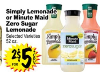 Superior Grocers Simply lemonade offer