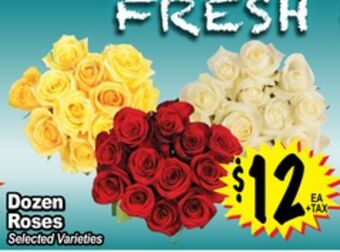 Superior Grocers Dozen roses offer