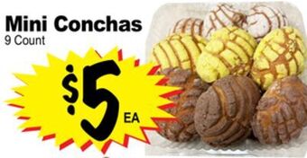 Superior Grocers Mini conchas offer