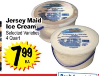 Superior Grocers Jersey maid ice cream offer
