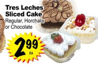 Superior Grocers Tres leches sliced cake offer