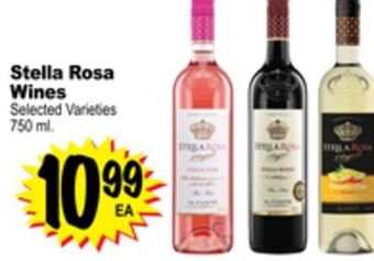 Superior Grocers Stella rosa wines offer