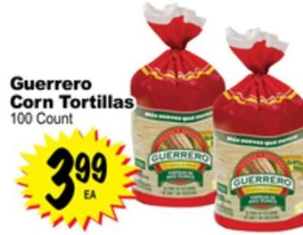Superior Grocers Guerrero corn tortillas offer