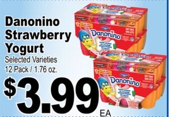 Superior Grocers Danonino strawberry yogurt offer