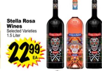 Superior Grocers Stella rosa wines offer