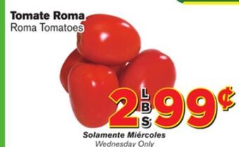 El Super Fresh Roma tomatoes offer