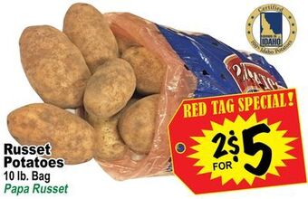 Superior Grocers Russet potatoes offer