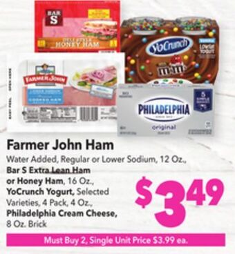 Vallarta Supermarkets Farmer john ham offer