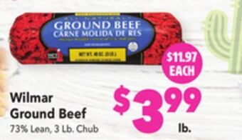 Vallarta Supermarkets Wilmar ground beef offer