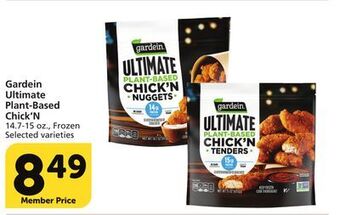 Vons Gardein ultimate plant-based chick'n offer