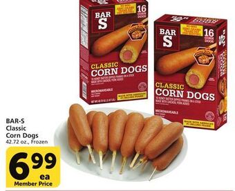 Vons Bar-s classic corn dogs offer