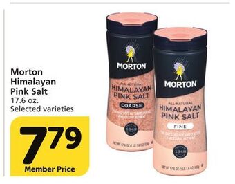 Vons Morton himalayan pink salt offer