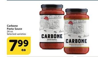 Albertsons Carbone pasta sauce offer