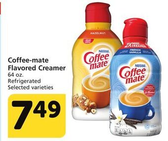 Albertsons Coffee-mate flavored creamer offer
