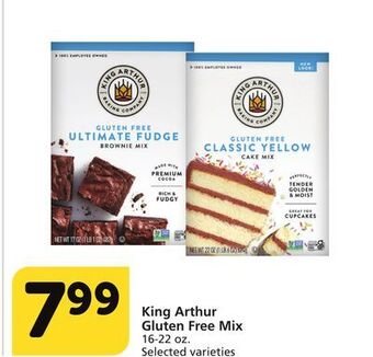 Albertsons King arthur gluten free mix offer
