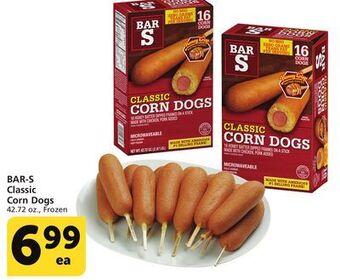 Albertsons Bar-s classic corn dogs offer