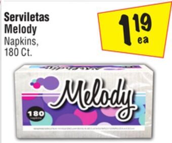 El Super Napkins offer