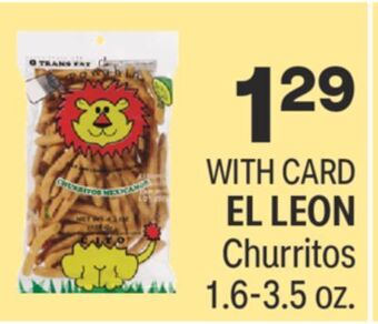 CVS El leon churritos 1.6-3.5 oz offer