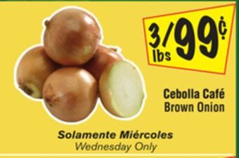 El Super Brown onion offer