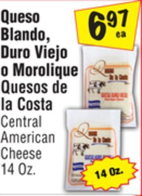 El Super Central american cheese offer