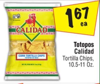 El Super Calidad tortilla chips offer