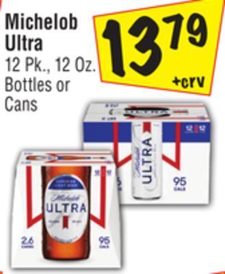 El Super Michelob ultra offer