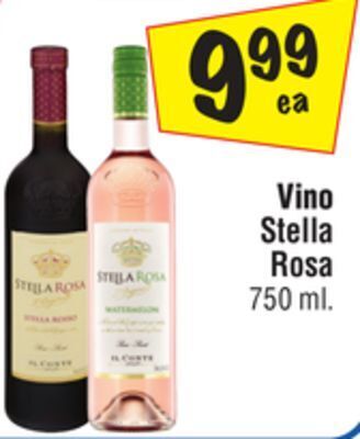 El Super Vino stella rosa offer