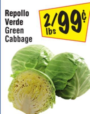 El Super Green cabbage offer