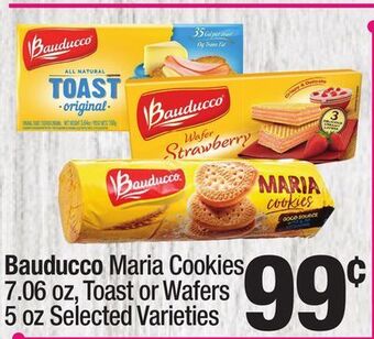 Super King Markets Bauducco maria cookies 7.06 oz, toast or wafers 5 oz offer