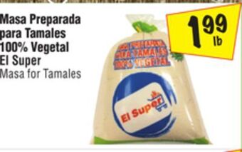 El Super Masa for tamales offer