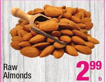 Super King Markets Raw almonds offer