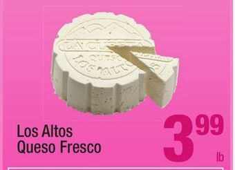 Super King Markets Los altos queso fresco offer