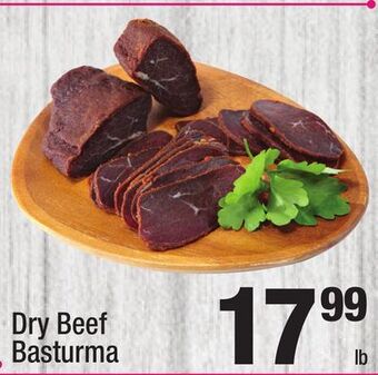 Super King Markets Dry beef basturma offer