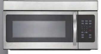 Menards Criterion 1.6 cu. ft. stainless steel over-the-range microwave offer