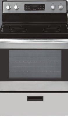 Menards Criterion 30 5.1 cu.ft stainless steel electric range (smooth top) offer