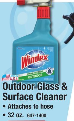 Menards Windex outdoor glass and surface cleaner - 32 oz offer