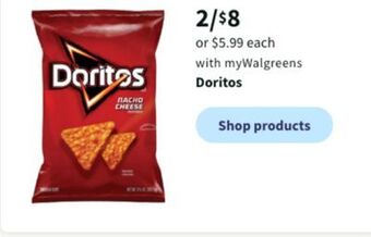 Walgreens Doritos offer